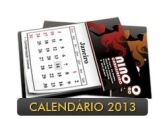 50 Calendários 2013 - Parede - Duplex C/ Bloco Calendário