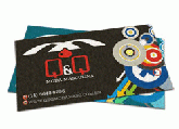 1000 Cartões de Visita - Reciclado - 5x9 cm